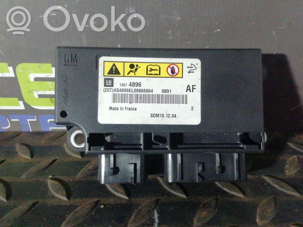 Opel Astra H Airbag control unit/module 