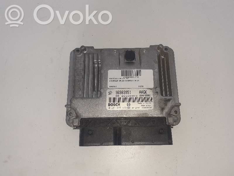 Chevrolet Cruze Engine control unit/module 