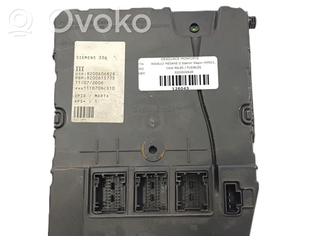 Renault Megane II BSM Control unit 