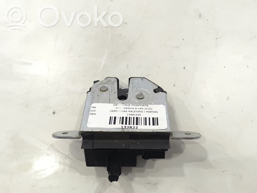Opel Meriva B Încuietoare portbagaj 