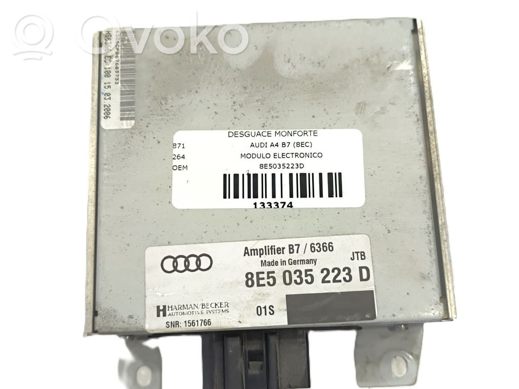 Other control units/modules   8E5035223D