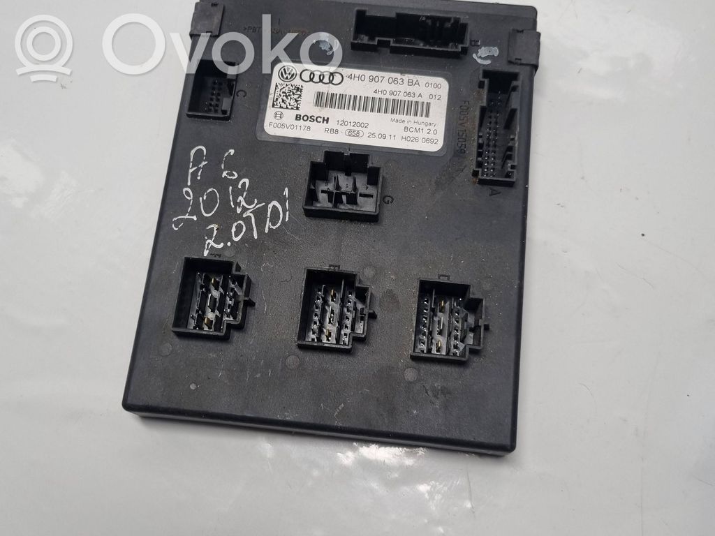 Audi A6 S6 C7 4G Module confort 