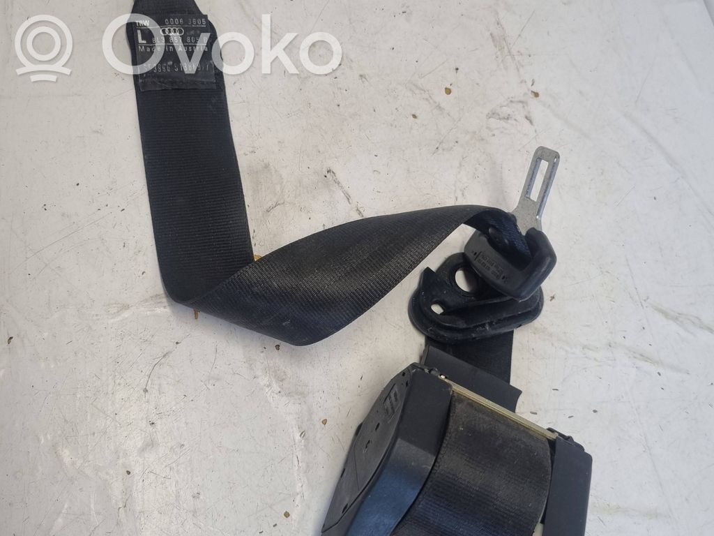Audi A3 S3 8L Cinturón trasero 