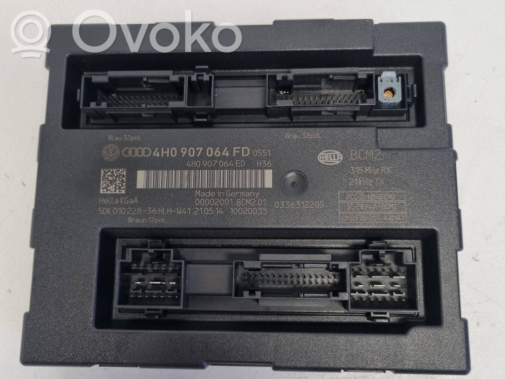 Module confort   4H0907064ED,4H0907064F,5DK01022836