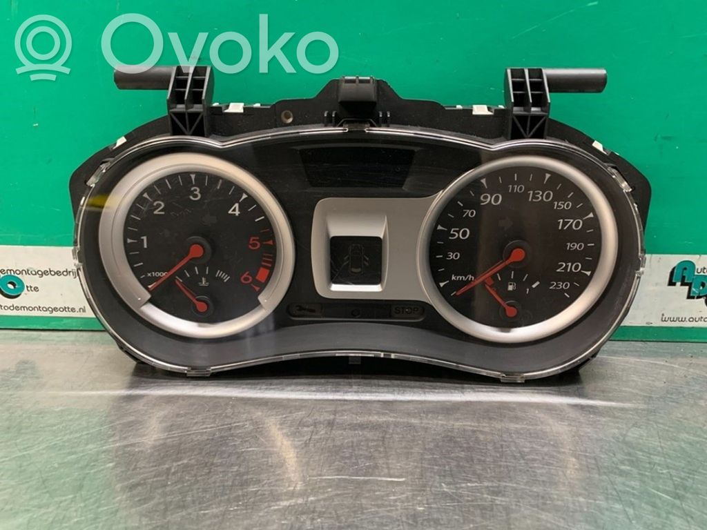 Renault Clio III Speedometer (instrument cluster) 
