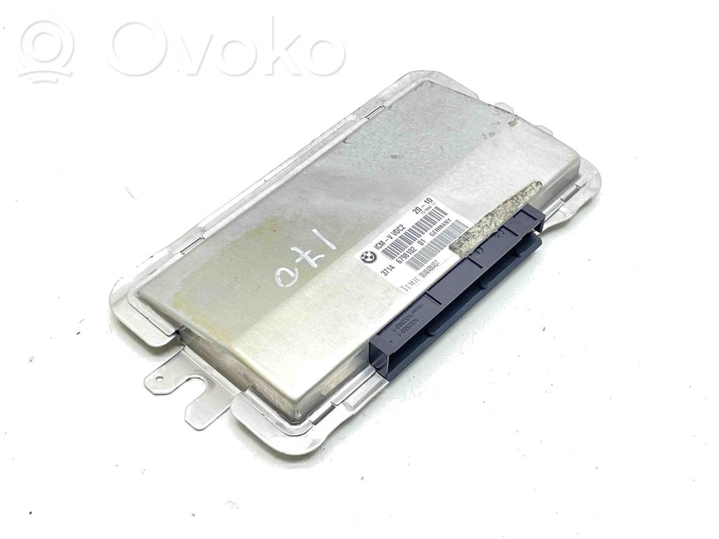 BMW 7 F01 F02 F03 F04 Sterownik / Moduł tylnego zawieszenia pneumatycznego 
