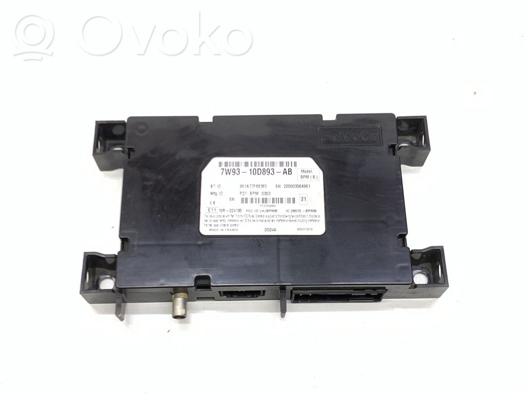 Bluetooth control unit module   7W9310D893AB