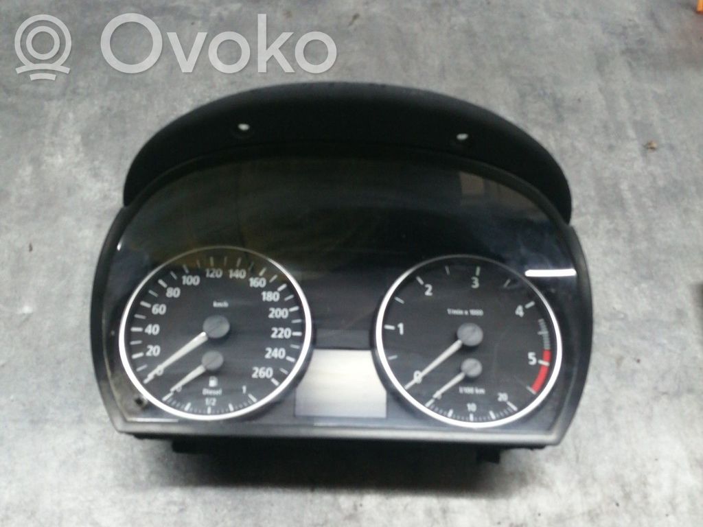 BMW 3 E90 E91 Speedometer (instrument cluster) 