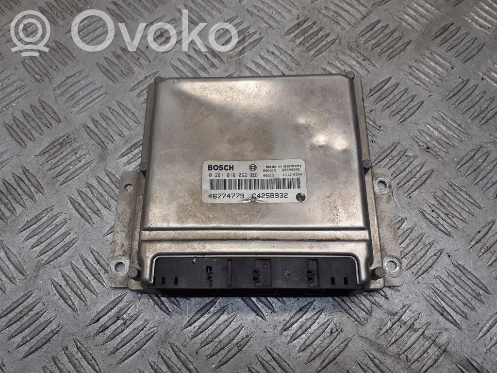 Engine control unit/module ECU   46774779