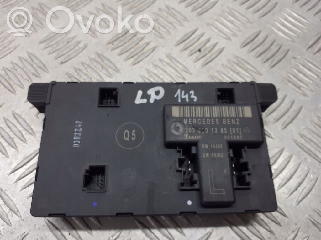 Mercedes-Benz C W203 Motor reglare scaun 