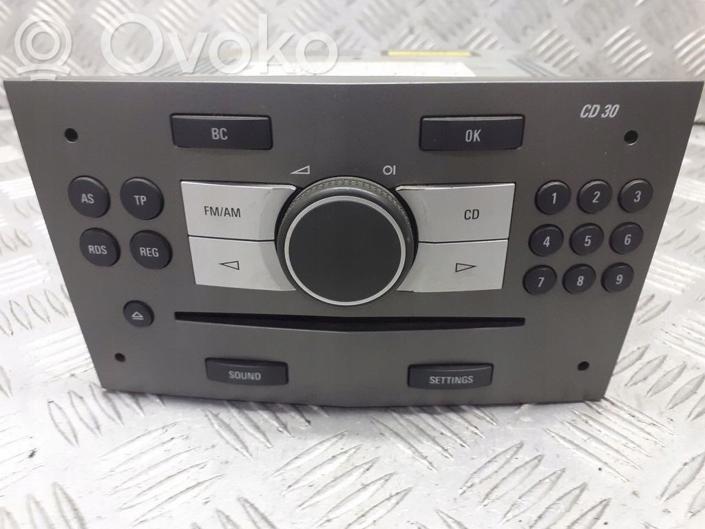 Opel Astra H Unità principale autoradio/CD/DVD/GPS 