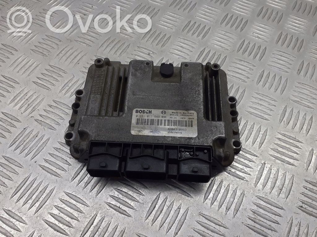 Renault Megane II Centralina/modulo motore ECU 