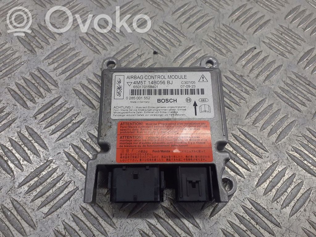 Module de contrôle airbag   4M5T14B056BJ