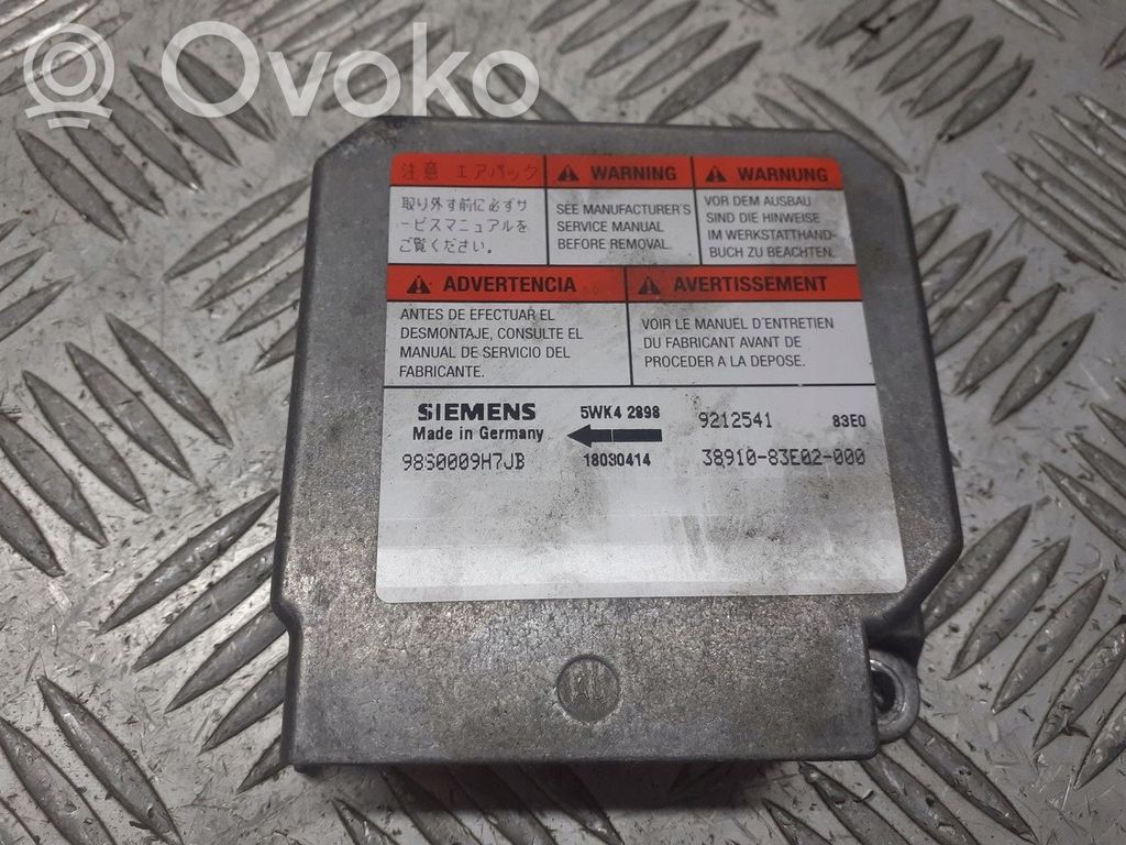 Airbag control unit/module   9212541
