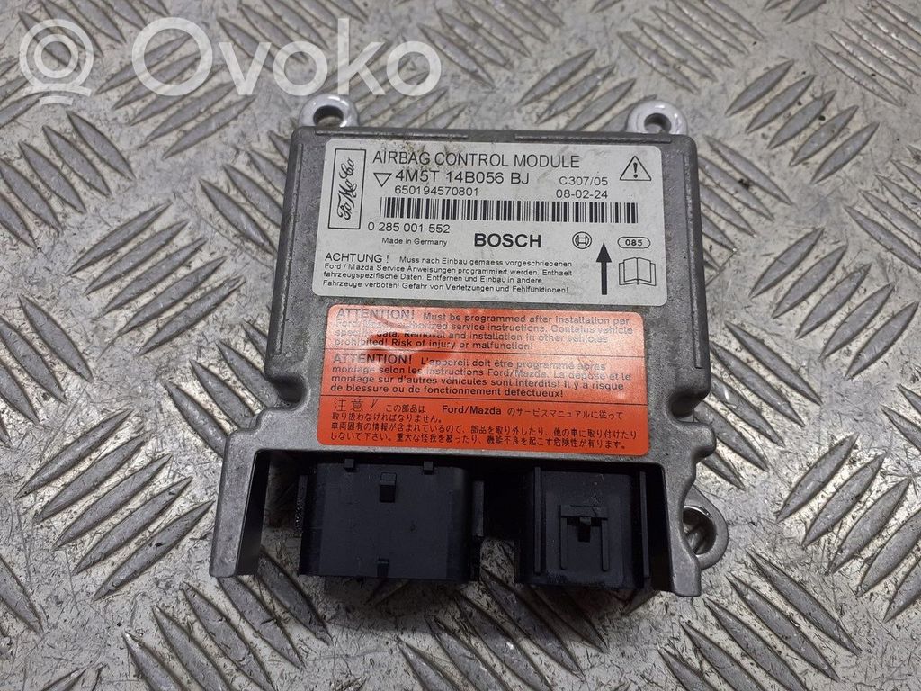 Airbag control unit/module   4M5T14B056BJ