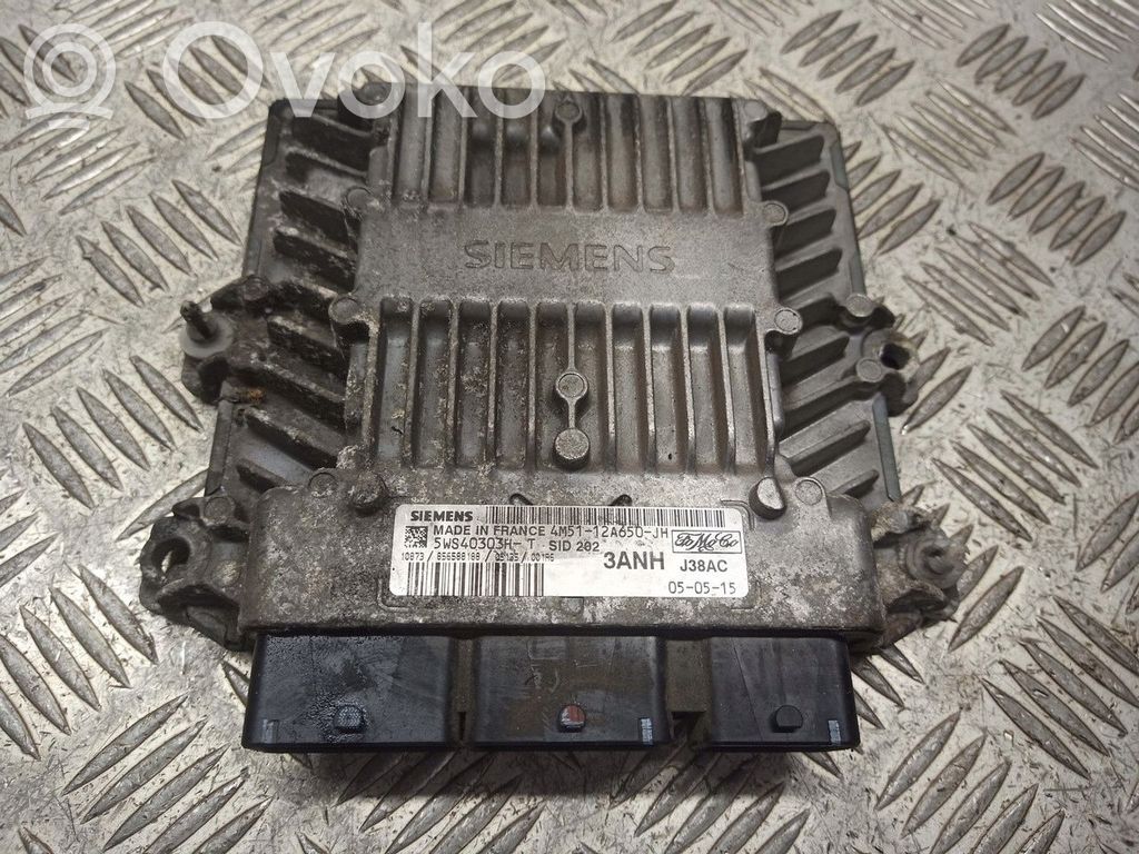 Ford Focus Unidad de control/módulo ECU del motor 