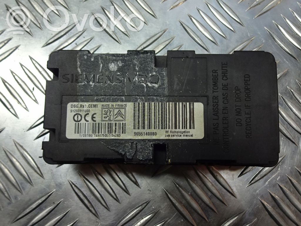 Peugeot 407 Centralina della pressione pneumatico