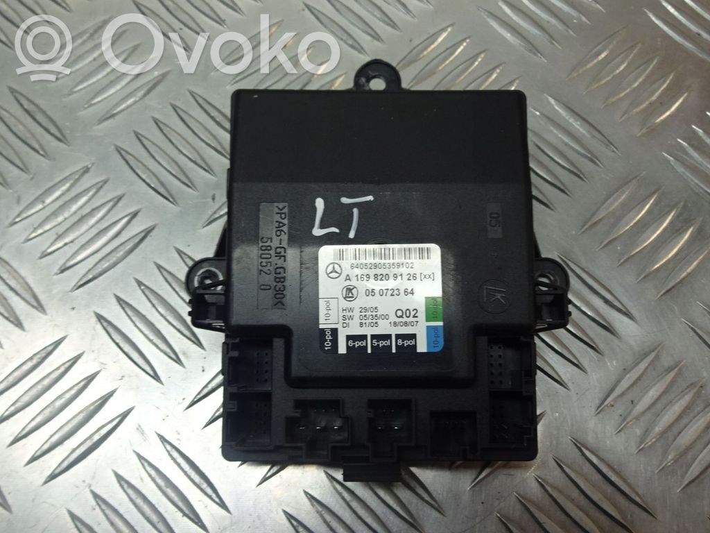 Mercedes-Benz A W169 Altre centraline/moduli