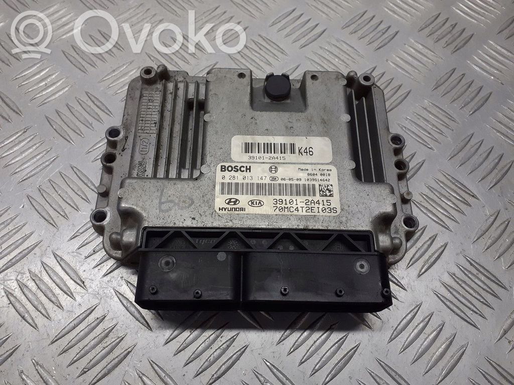 Hyundai Accent Unité de commande, module ECU de moteur 