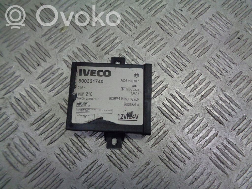 Unidad de control/módulo inmovilizadora   500321740