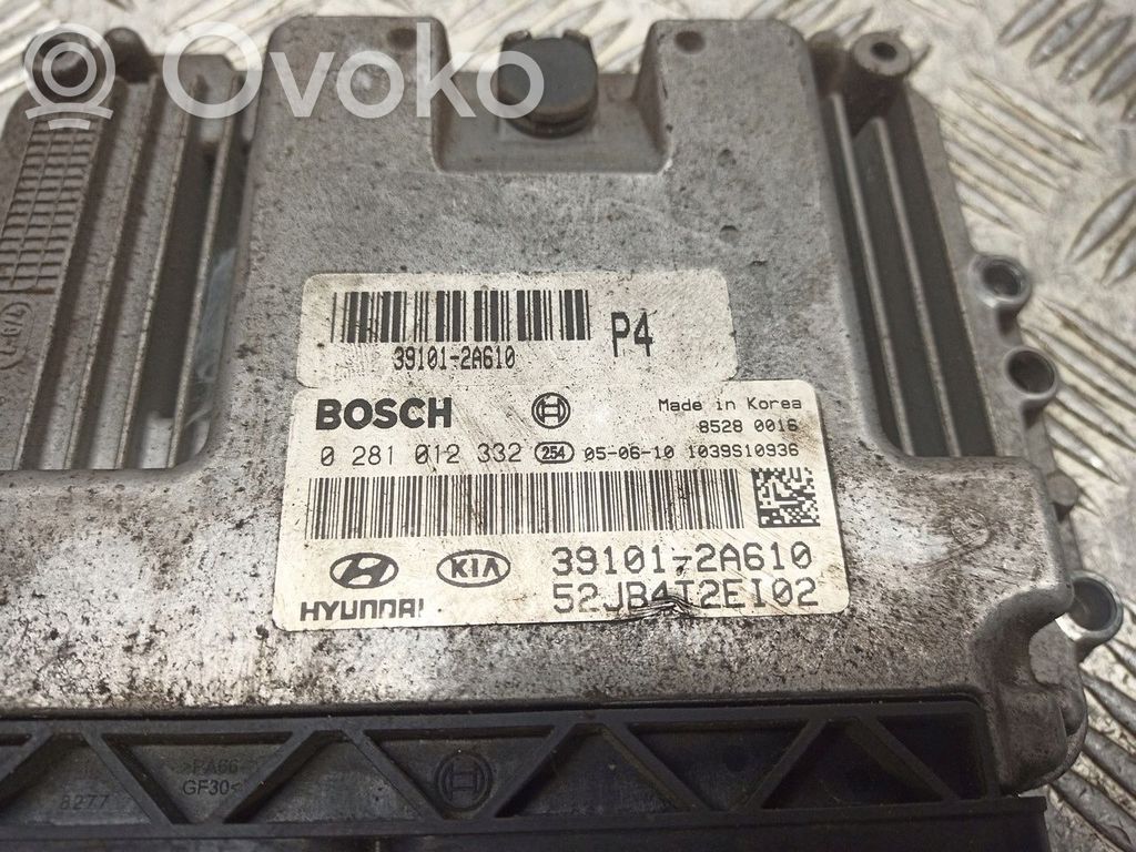 KIA Rio Unité de commande, module ECU de moteur 