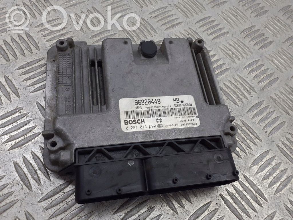 Chevrolet Lacetti Unité de commande, module ECU de moteur 