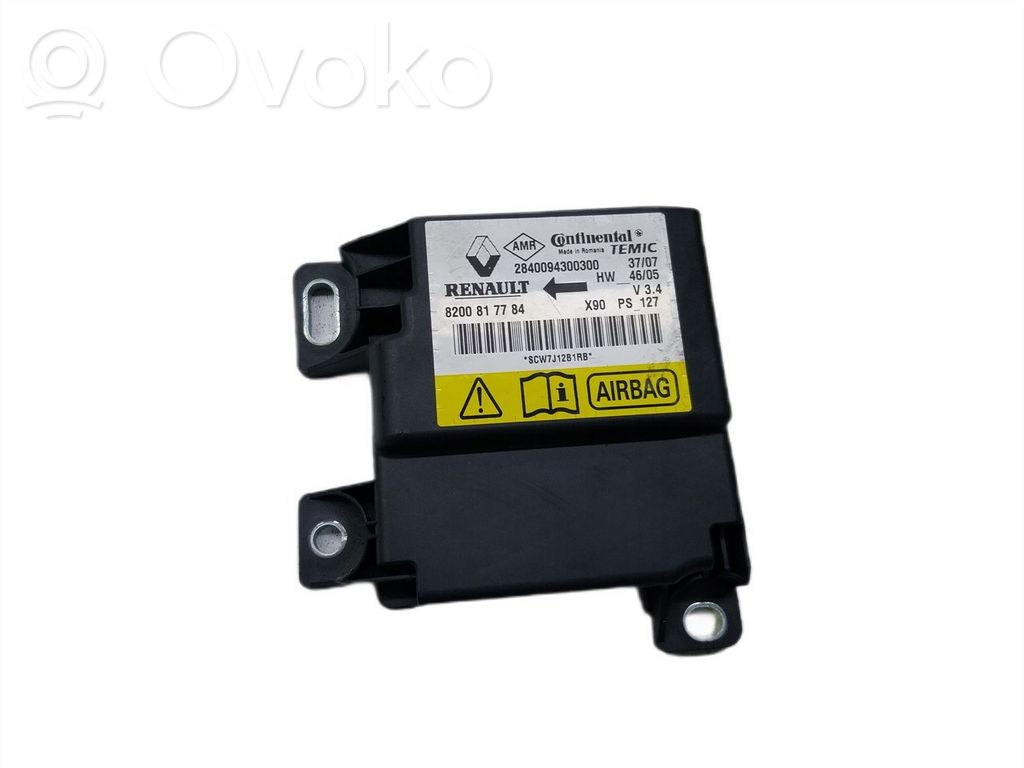 Dacia Logan I Airbag control unit/module 