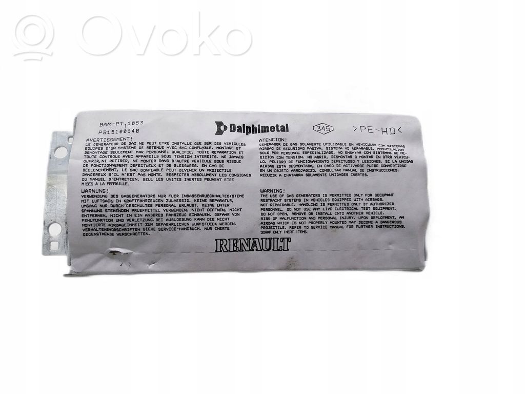 Renault Clio III Airbag de passager