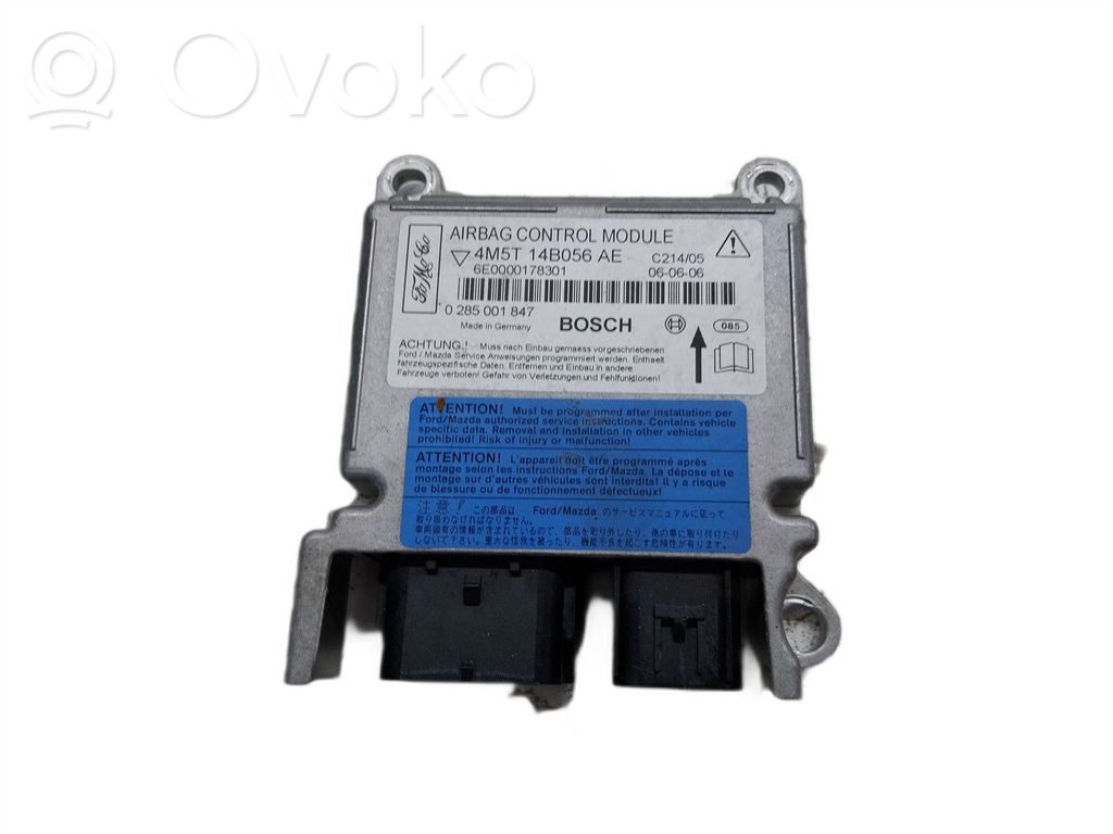 Module de contrôle airbag   4M5T14B056AE