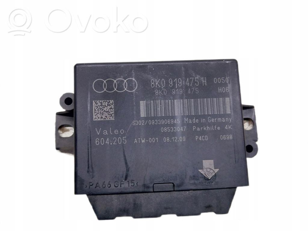 Pysäköintitutkan (PCD) ohjainlaite/moduuli   8K0919475H