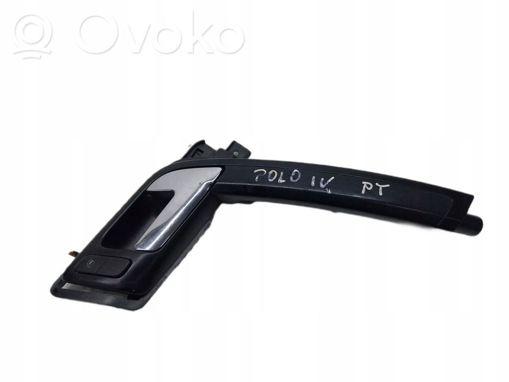 Volkswagen Polo IV 9N3 Klamka wewnętrzna drzwi tylnych 