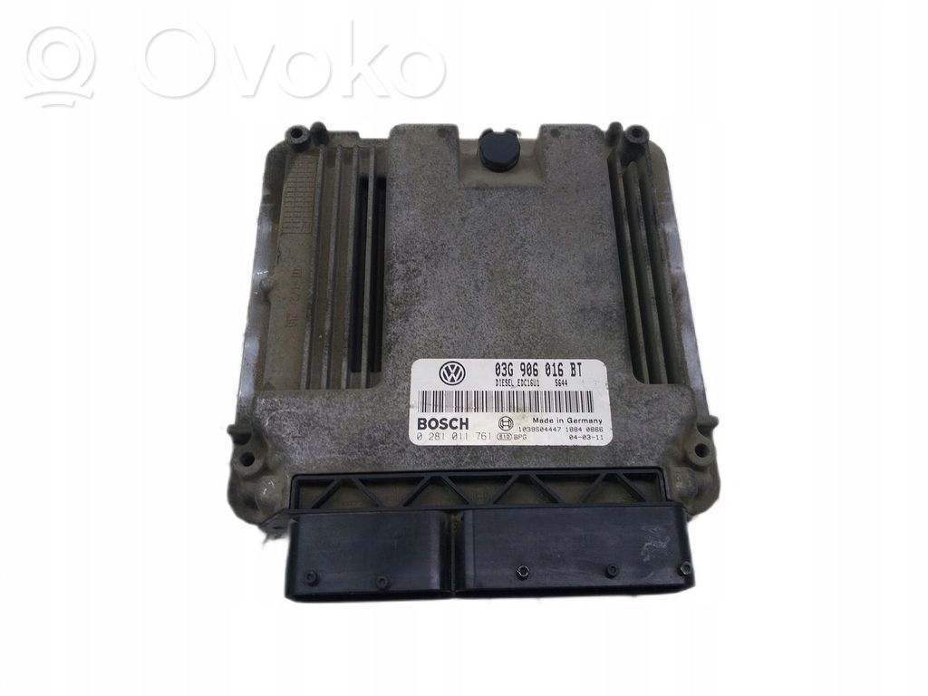 Volkswagen Touran I Unité de commande, module ECU de moteur 