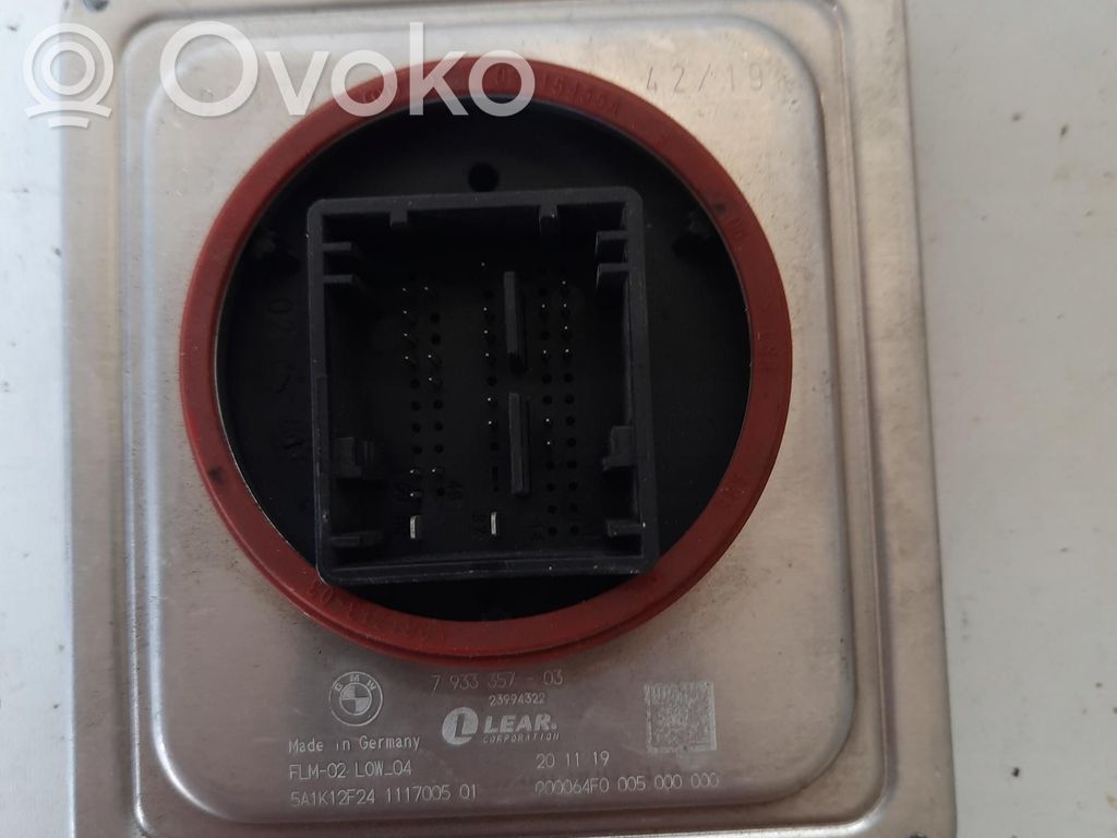 BMW X5 G05 Module de contrôle de ballast LED 