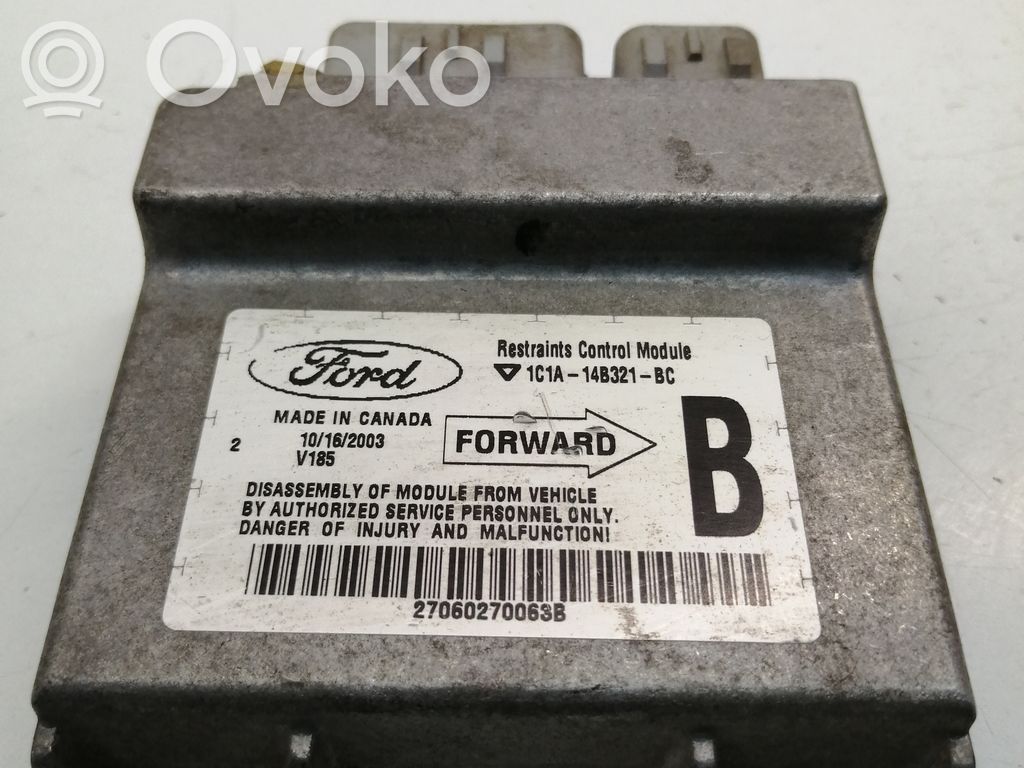 Airbag control unit/module   1C1A14B321BC