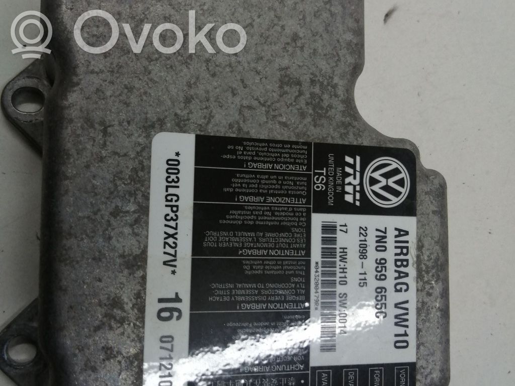 Volkswagen Sharan Airbag control unit/module 