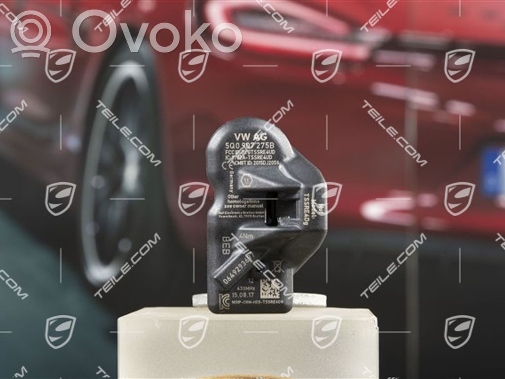 Porsche Taycan 9J1 Czujnik ciśnienia opon 