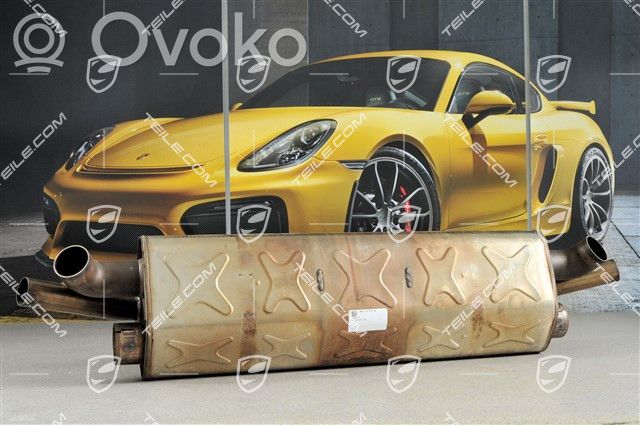 Porsche 911 991 Middle muffler/silencer