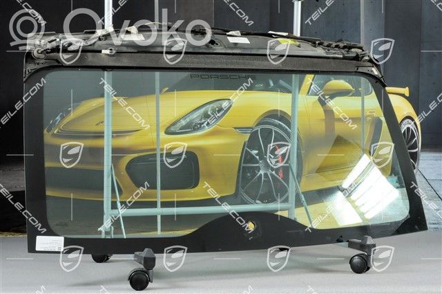 Porsche Cayenne (9PA) Szyba tylna 