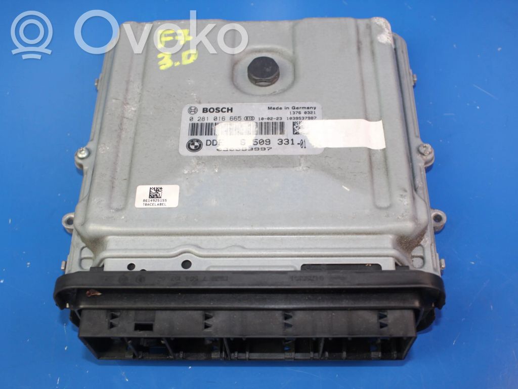 BMW 5 GT F07 Engine control unit/module 