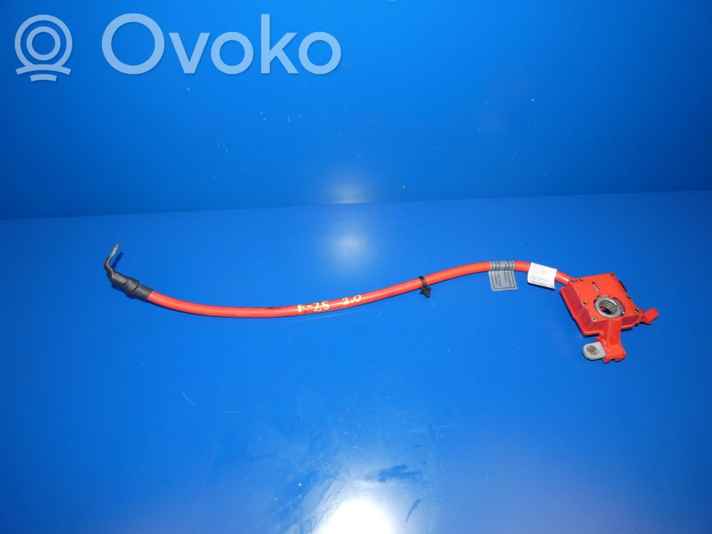 BMW X3 F25 Plus / Klema / Przewód akumulatora 