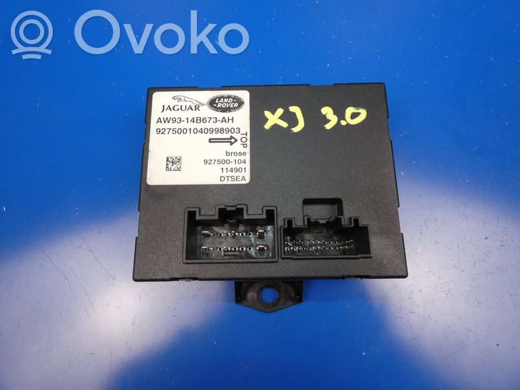 Sterownik / Moduł elektrycznej klapy tylnej / bagażnika   AW9314B673AH,114901,927500104