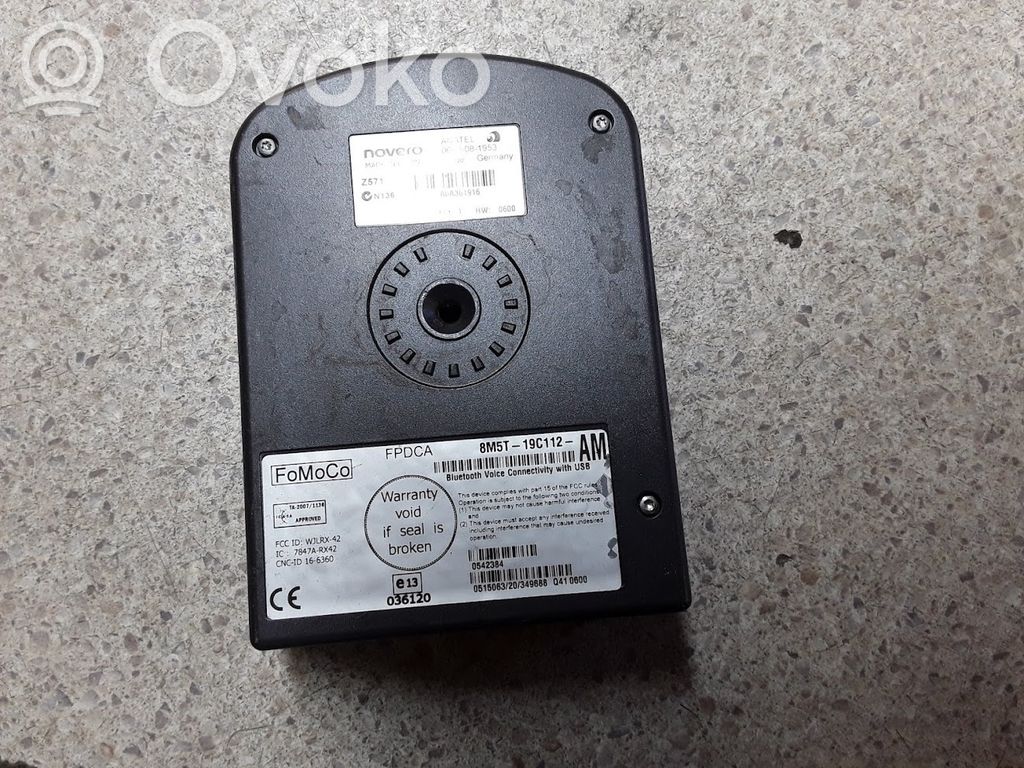 Ford Fiesta Bluetooth control unit module 