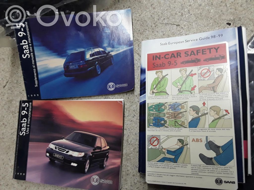 Saab 9-5 Vartotojo instrukcija 