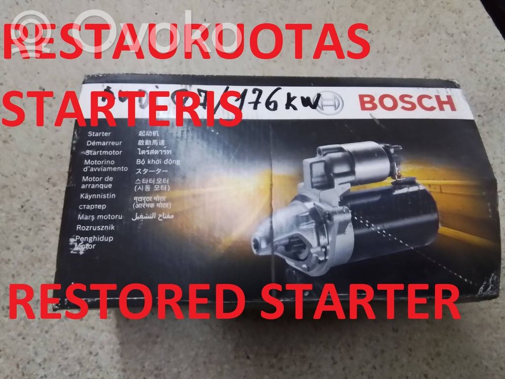 Audi Q7 4L Motor de arranque 