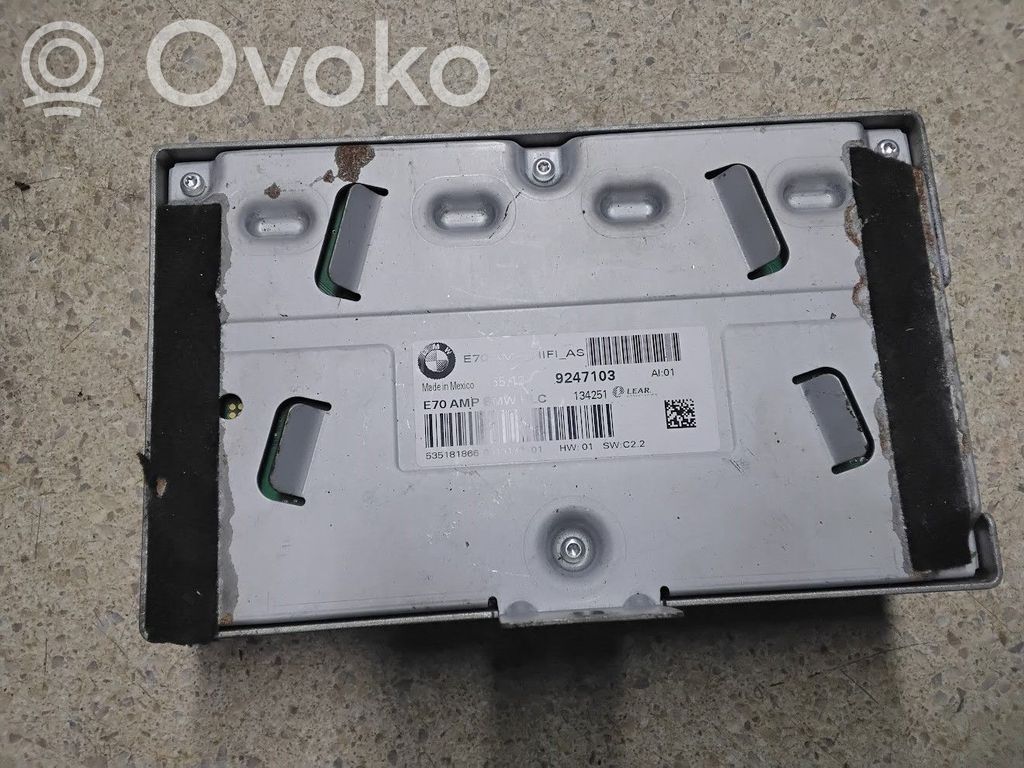BMW X5 E70 Garso stiprintuvas 