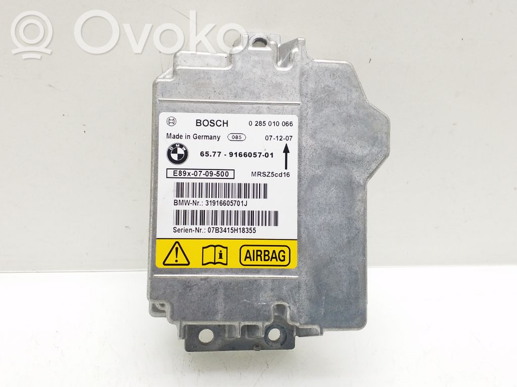 BMW 1 E81 E87 Unidad de control/módulo del Airbag 