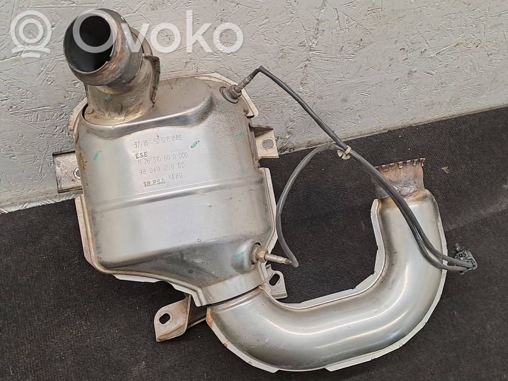 Citroen Jumpy Filtru de particule catalizator/FAP/DPF 