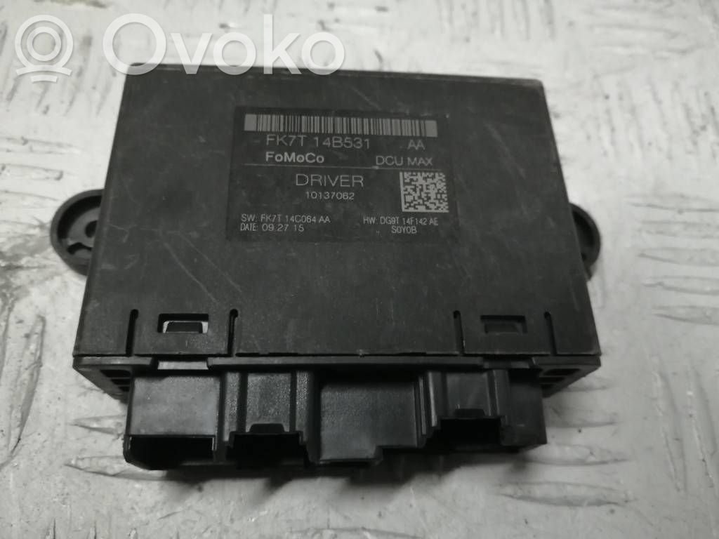 Ford Mondeo MK V Door central lock control unit/module 