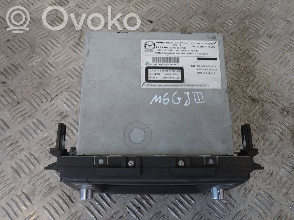 Mazda 6 Radio / CD-Player / DVD-Player / Navigation 