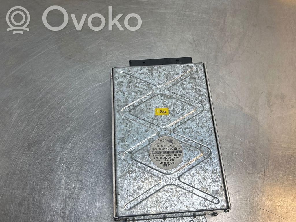 Audi A6 S6 C5 4B Amplificador de sonido 